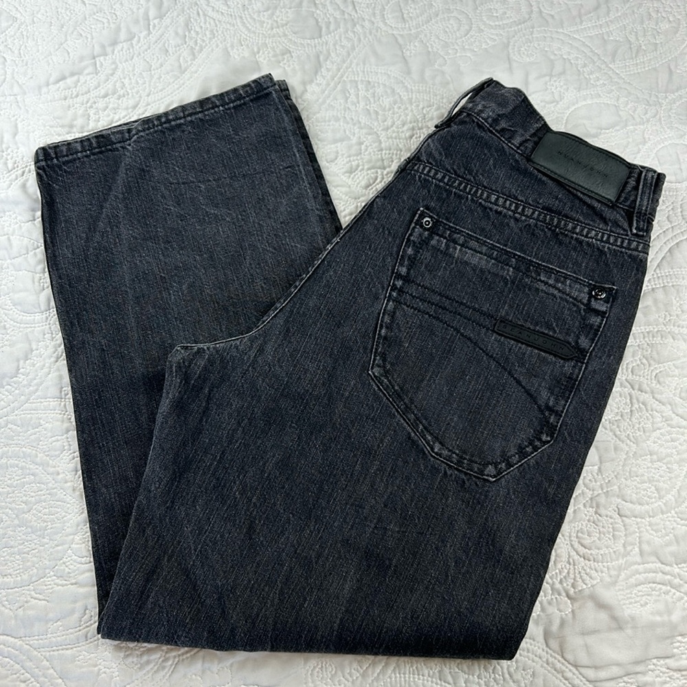 Sean John black denim jeans men’s 34x30